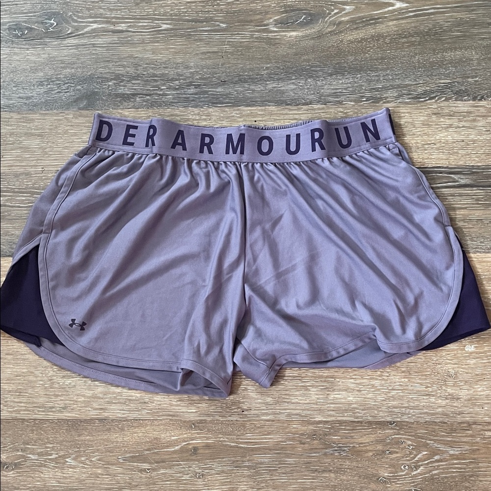 Under Armour Women's Lavender Athletic Shorts
